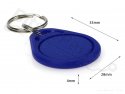 RFID Tag / Sleutelhanger 125KHz EM4100 Wit